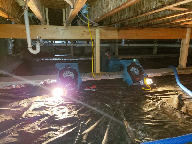 Crawlspace Water Restoration in Wilmington, NC