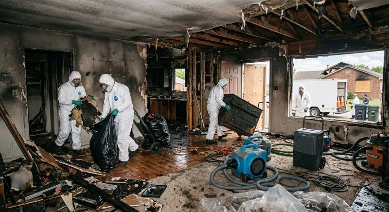 Residential Fire Restoration in Gilbert, AZ