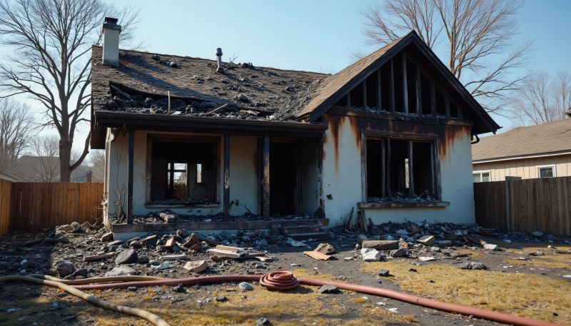 Residential Fire Restoration in Gilbert, AZ