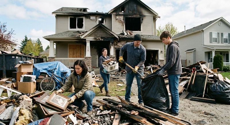 Residential Fire Restoration in Scottsdale, AZ