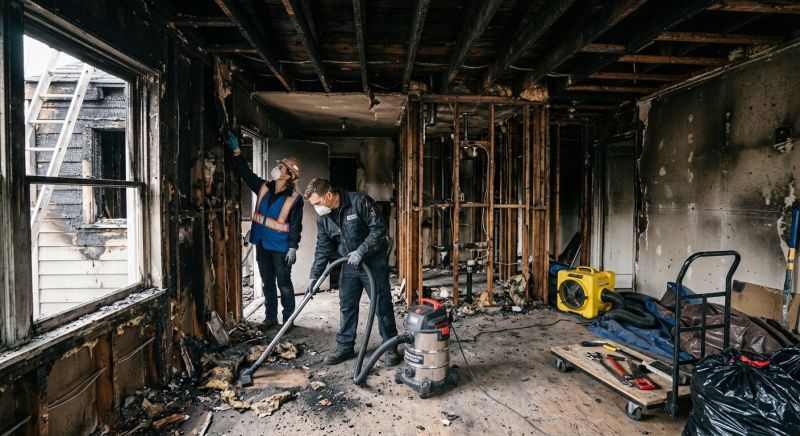 Residential Fire Restoration in Scottsdale, AZ