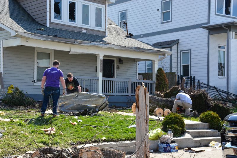 Roof Storm Damage Remediation in Olathe, KS