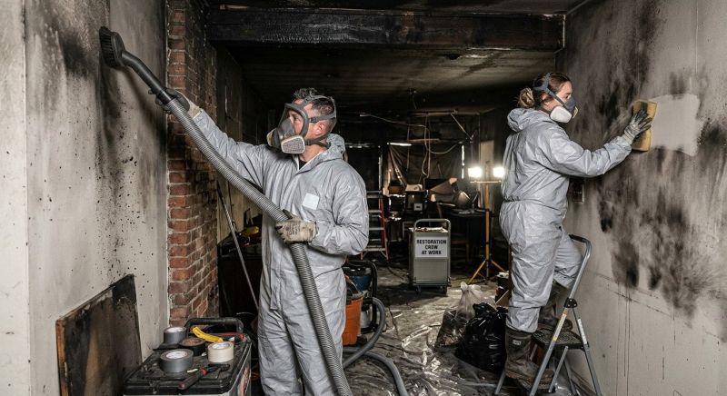 Soot Damage Restoration in Chandler, AZ