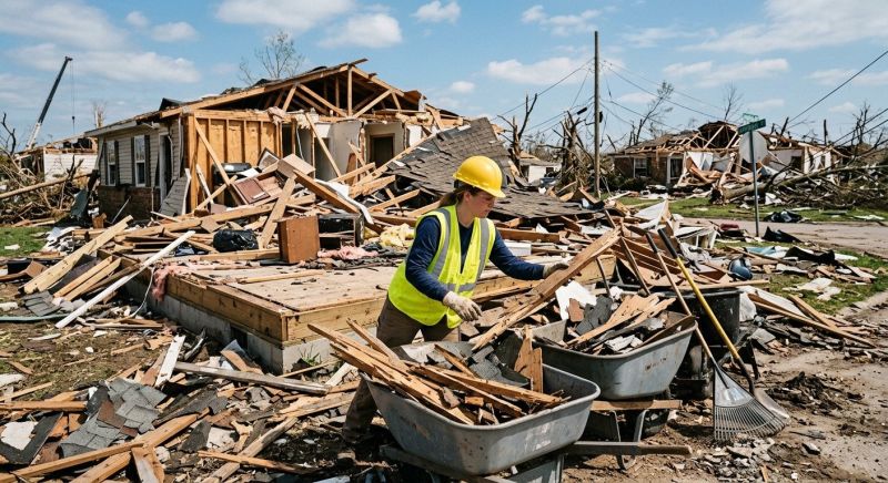 Tornado Damage Repair in Olathe, KS