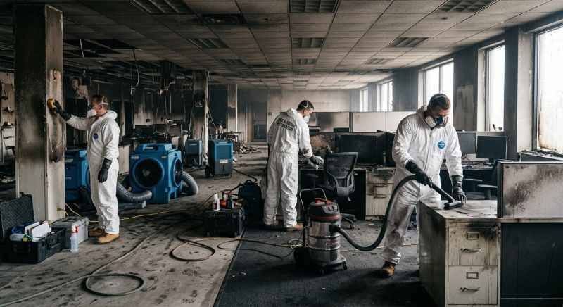 Commercial Smoke Restoration in Mesa, AZ