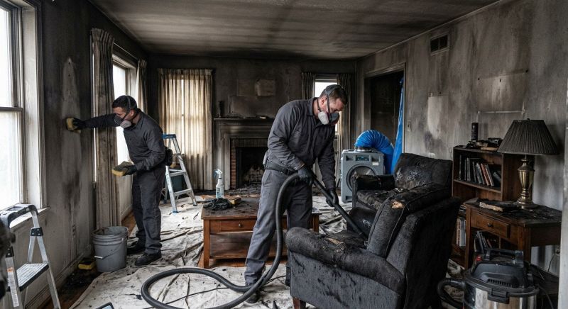 Fire Damage Cleaning in Chandler, AZ