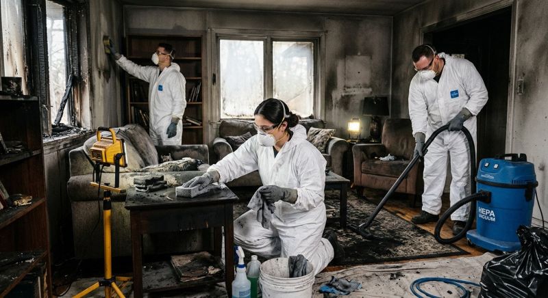 Soot Damage Repair in Gilbert, AZ